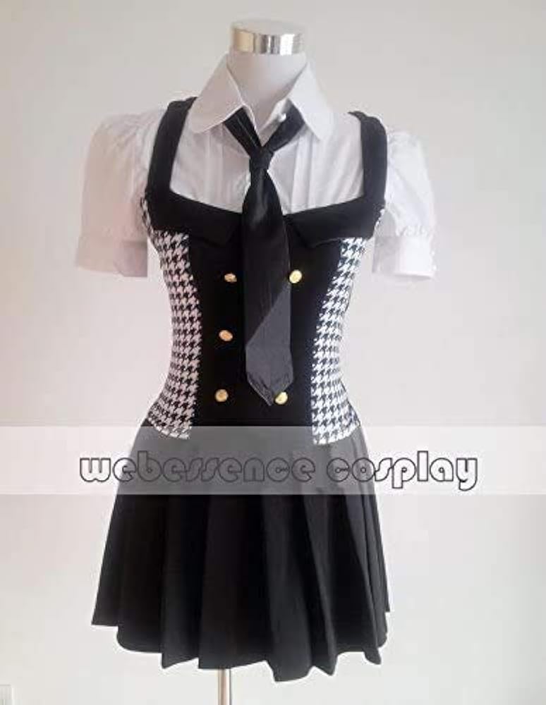 妖狐×僕SS コスプレ衣装 制服 Mサイズ 髏々宮カルタウィッグ セット 妖狐×僕SS 髏々宮カルタ 白鬼院凜々蝶 制服 コスプレ衣装 - Costowns